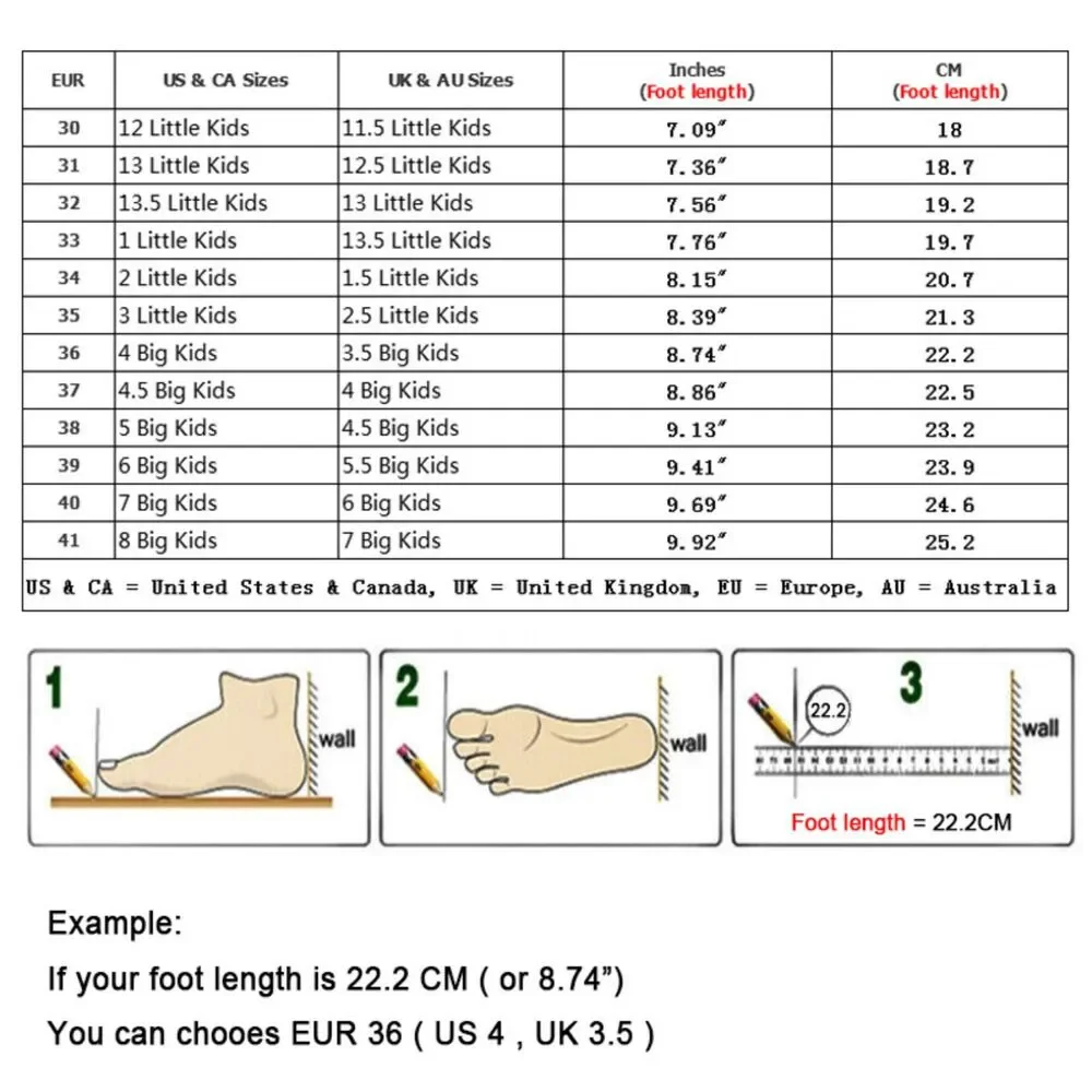 Roller skate shoes for kids boys girls sport sneakers 4 wheels footwear Sz 3